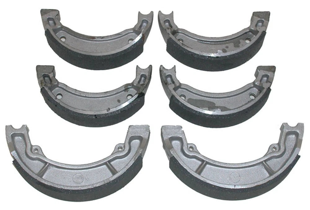 Front & Rear Brake Shoes for Yamaha Champ 100 (1987–1991) FS-126, FS-123b