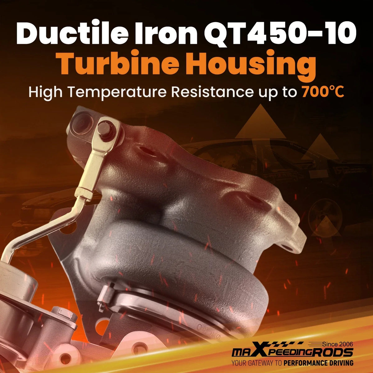 TD04L Turbo for Subaru Impreza WRX GT EJ255 (2008–2013) 14411-AA710