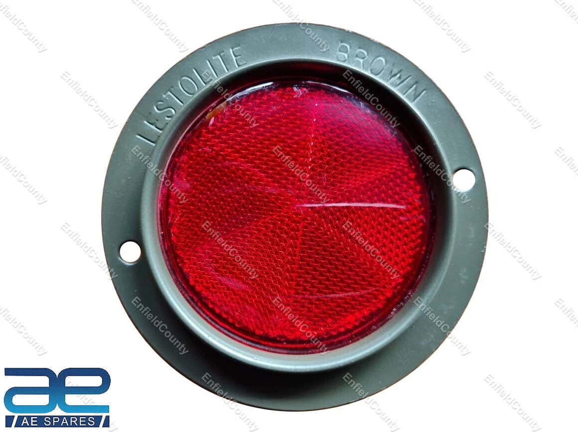 Pair Red Reflectors for Jeep Willys M38 M38A1 M151 M37 M715 (Late M-series)