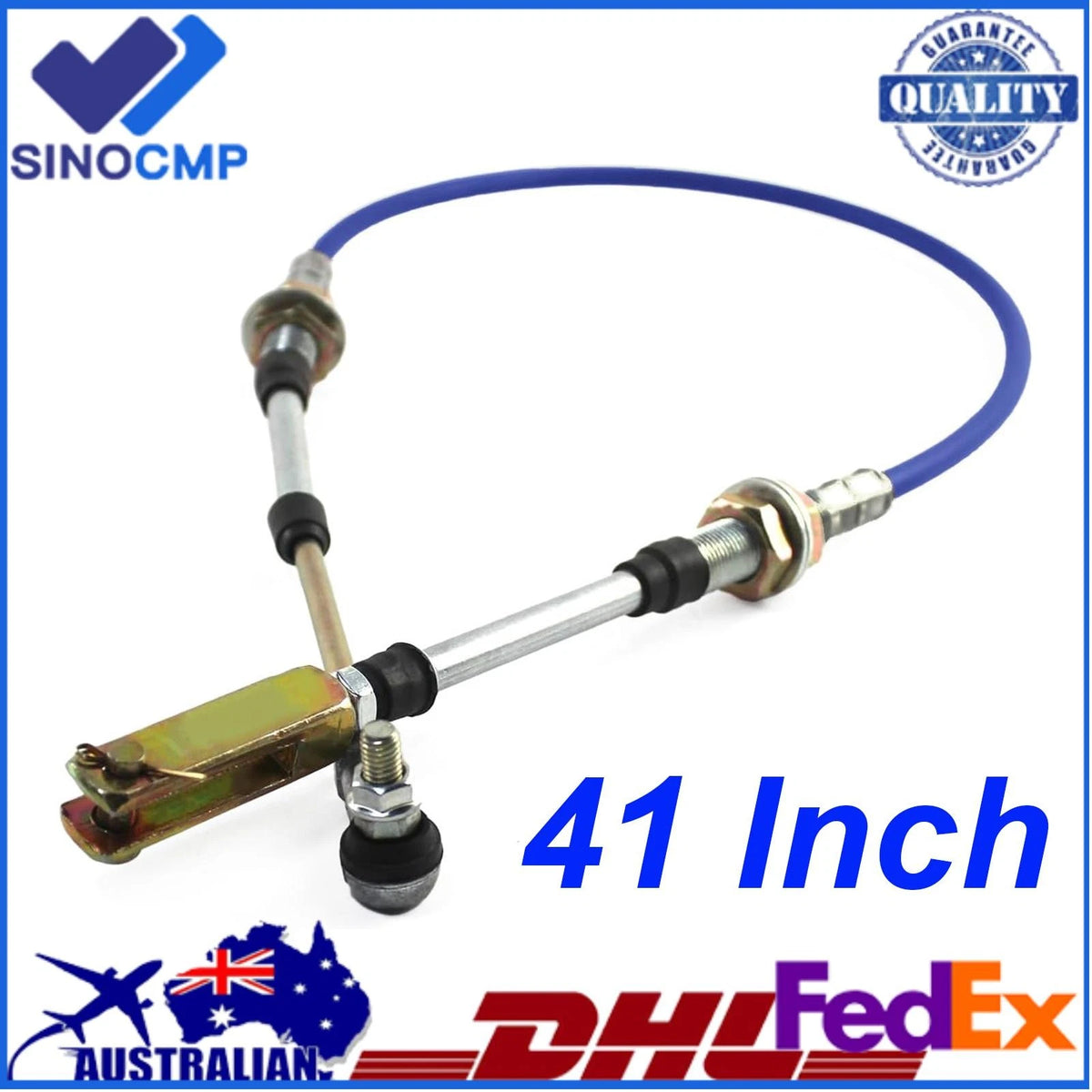 Throttle Cable 41'' for Komatsu D41P-6 D41E-6 (362-43-34150)