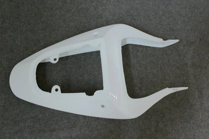 Unpainted Rear Tail Fairing for GSXR600 GSXR750 (2001–2003) - White, Pre-Drilled