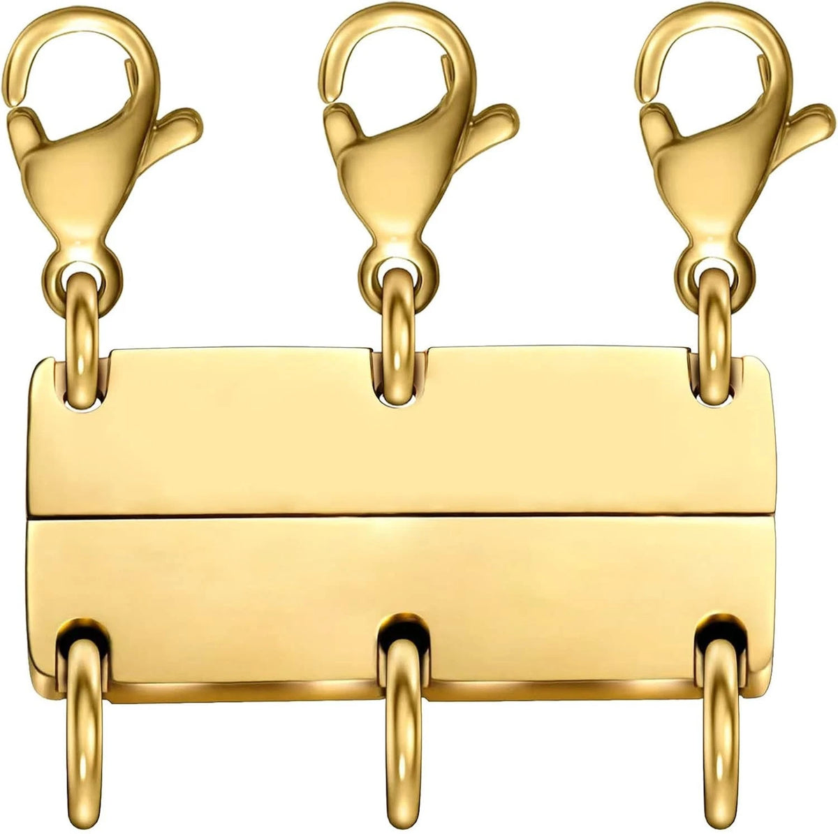 Layered Necklace Clasp for OHINGLT (18K Gold and Silver)