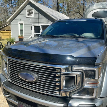 Hood Deflector Bug Shield for Ford F250 F350 Super Duty (2017–2022)