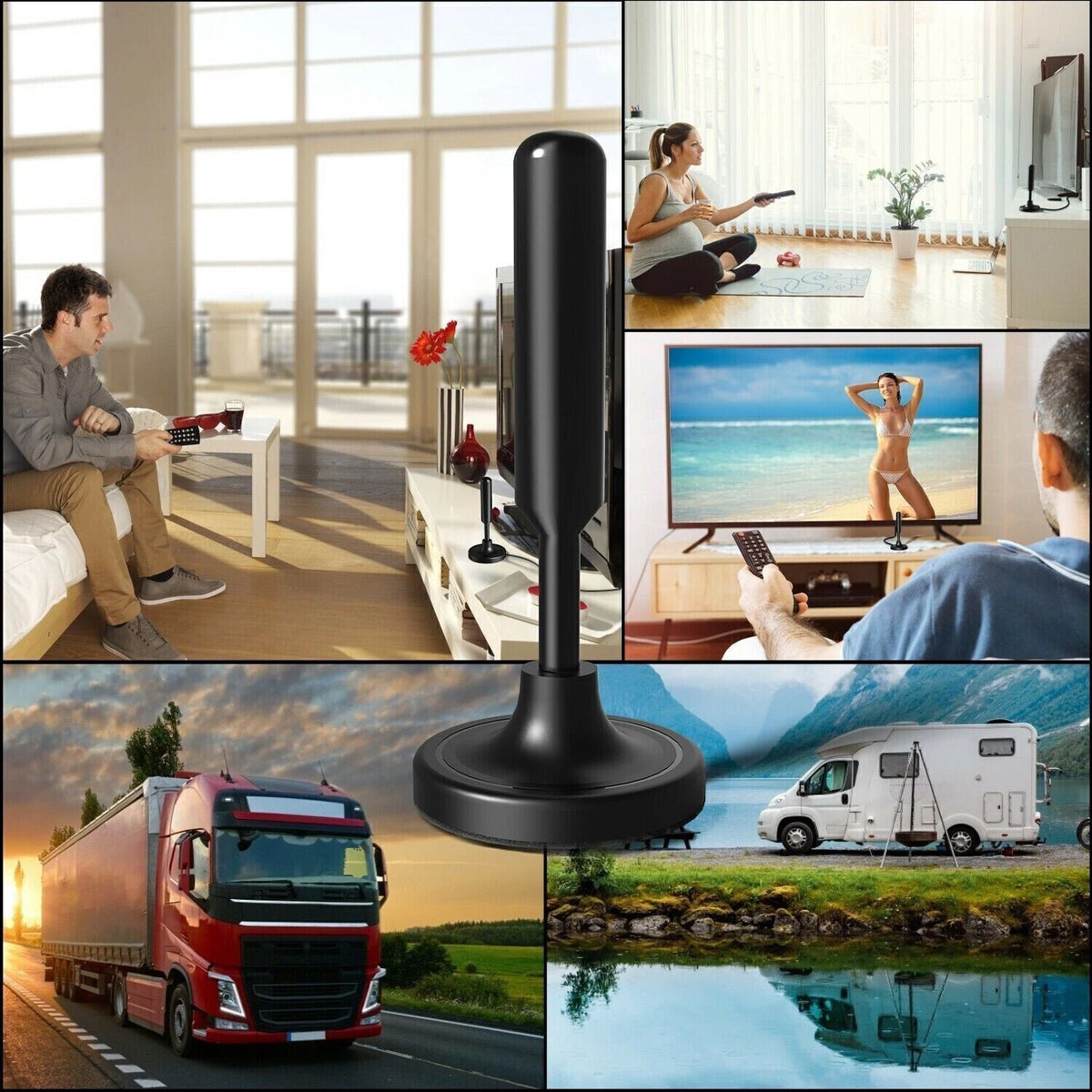 Digital TV Antenna for Indoor HDTV (4K HD 1080P)