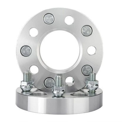 Set of 4 Wheel Spacers 5x4.5 to 5x4.75 1" M12x1.5 (Compatible Models)