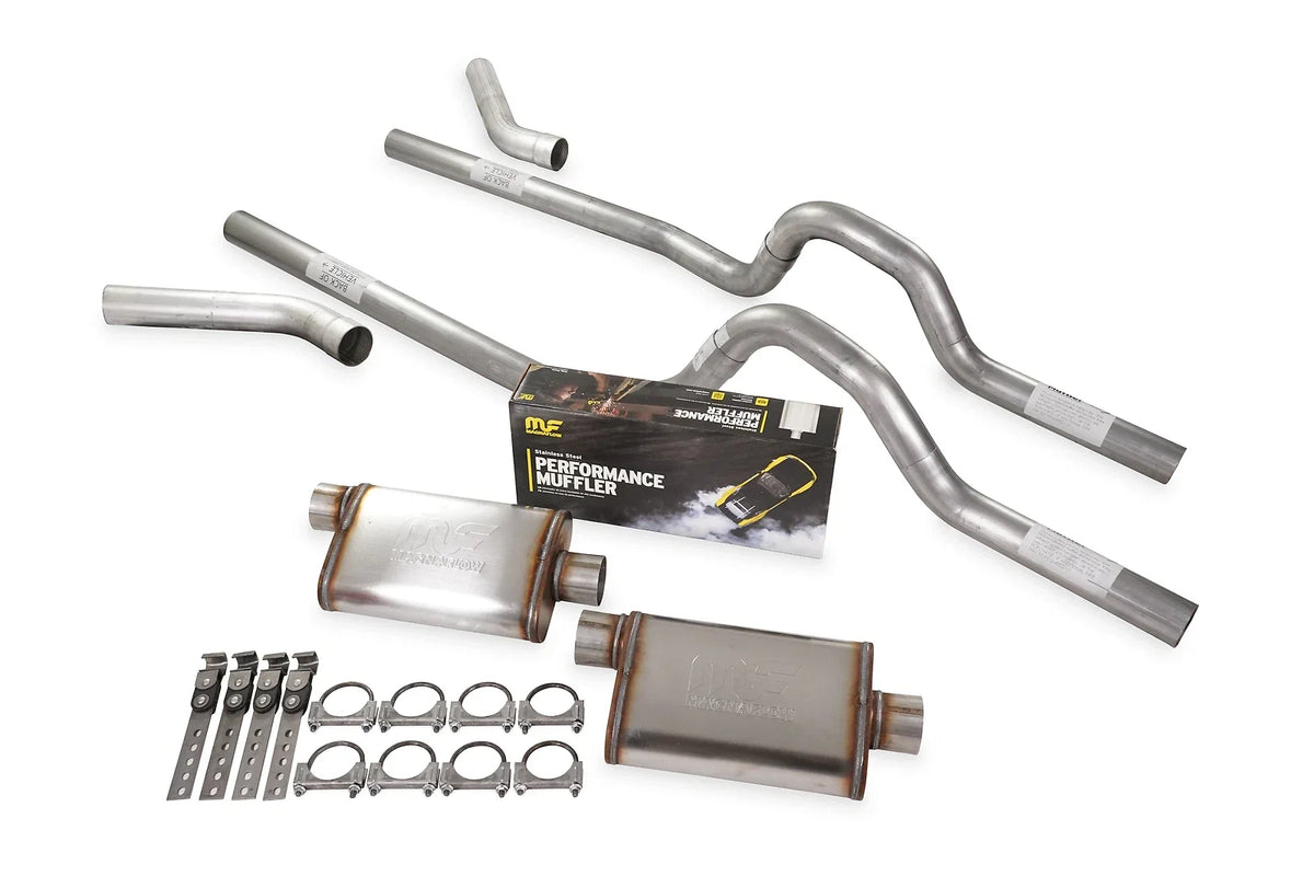 Dual Exhaust Kit 3" for GM C/K 20 3/4 Ton (1973–1980)