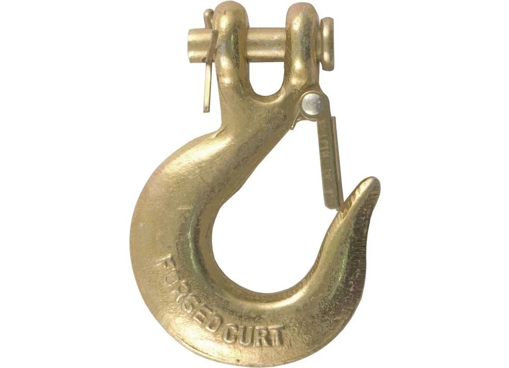 Curt 81940 Clevis Safety Latch Hook for Heavy-Duty Applications (Grade 70)