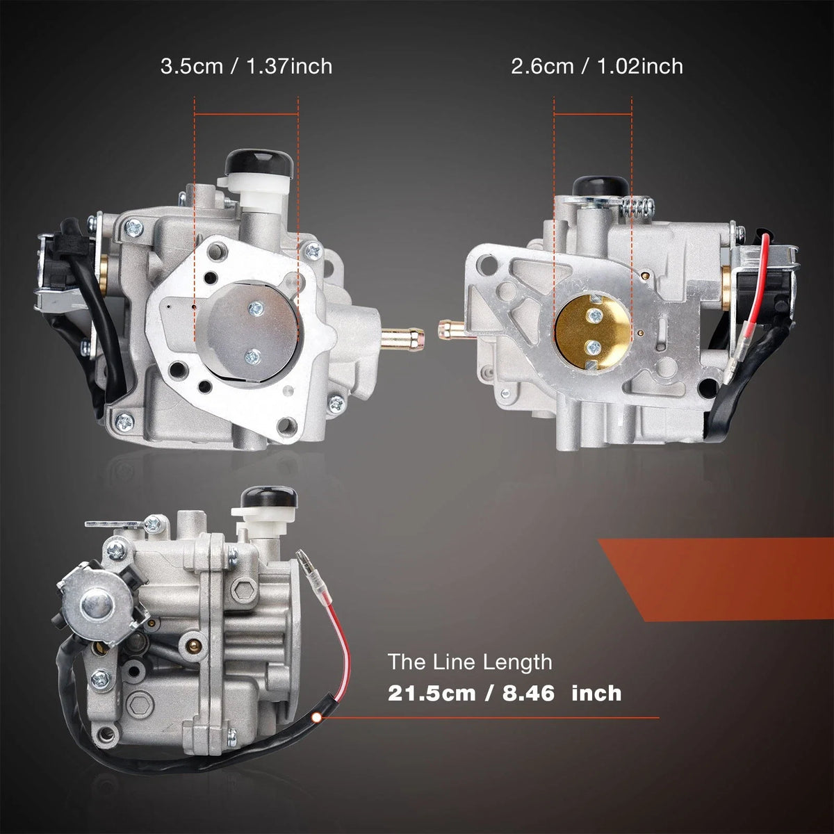 Carburetor Kit for Kohler CH640 CH740 CH22 CH23 CH620 CH680 (Fits 2485359-S 2485343-S)