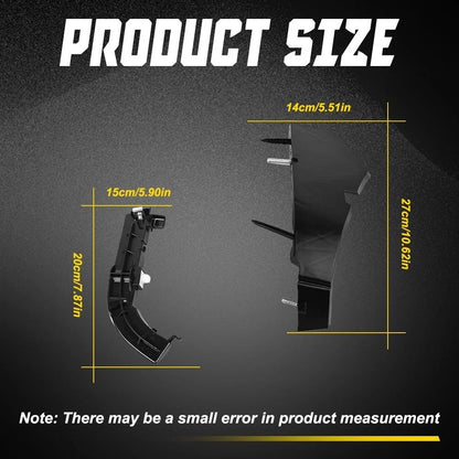Front Bumper Support Bracket Retainer LH RH for Dodge Challenger (2015–2022)