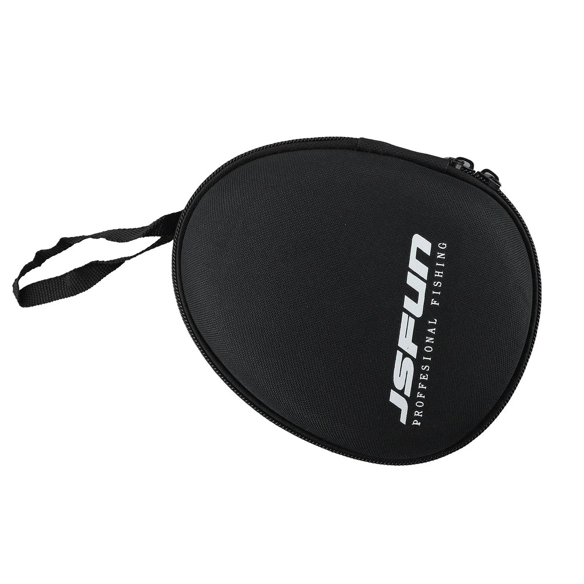 Fishing Reel Bag for Lure Storage - Waterproof Nylon, Black