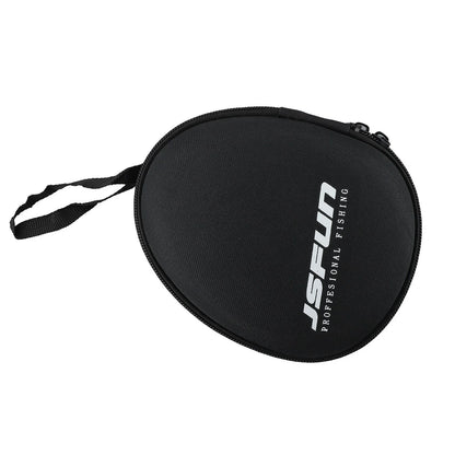 Fishing Reel Bag for Lure Storage - Waterproof Nylon, Black