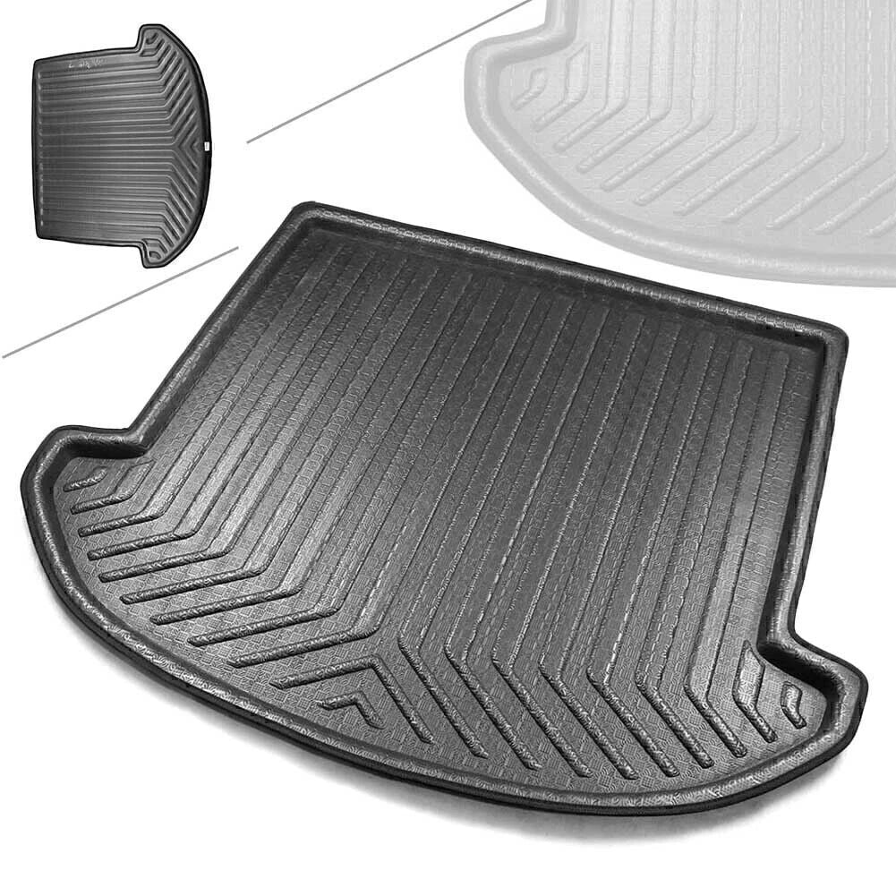 Rear Boot Mat Trunk Liner Cargo Floor Tray for Hyundai Santa Fe (2013–2018)