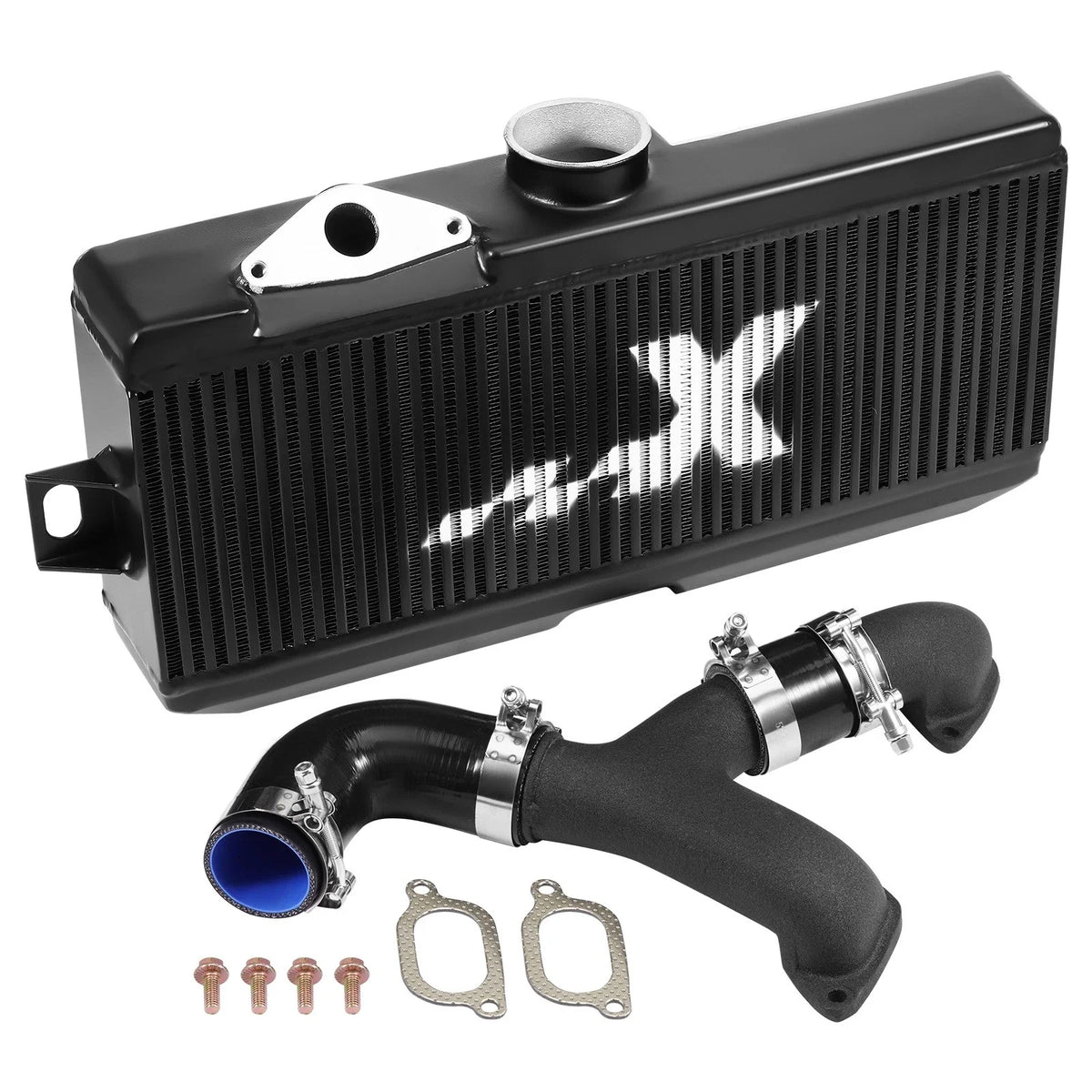 Top Mount Intercooler Kit for Subaru WRX STI (2002–2007) 530x186mm Core