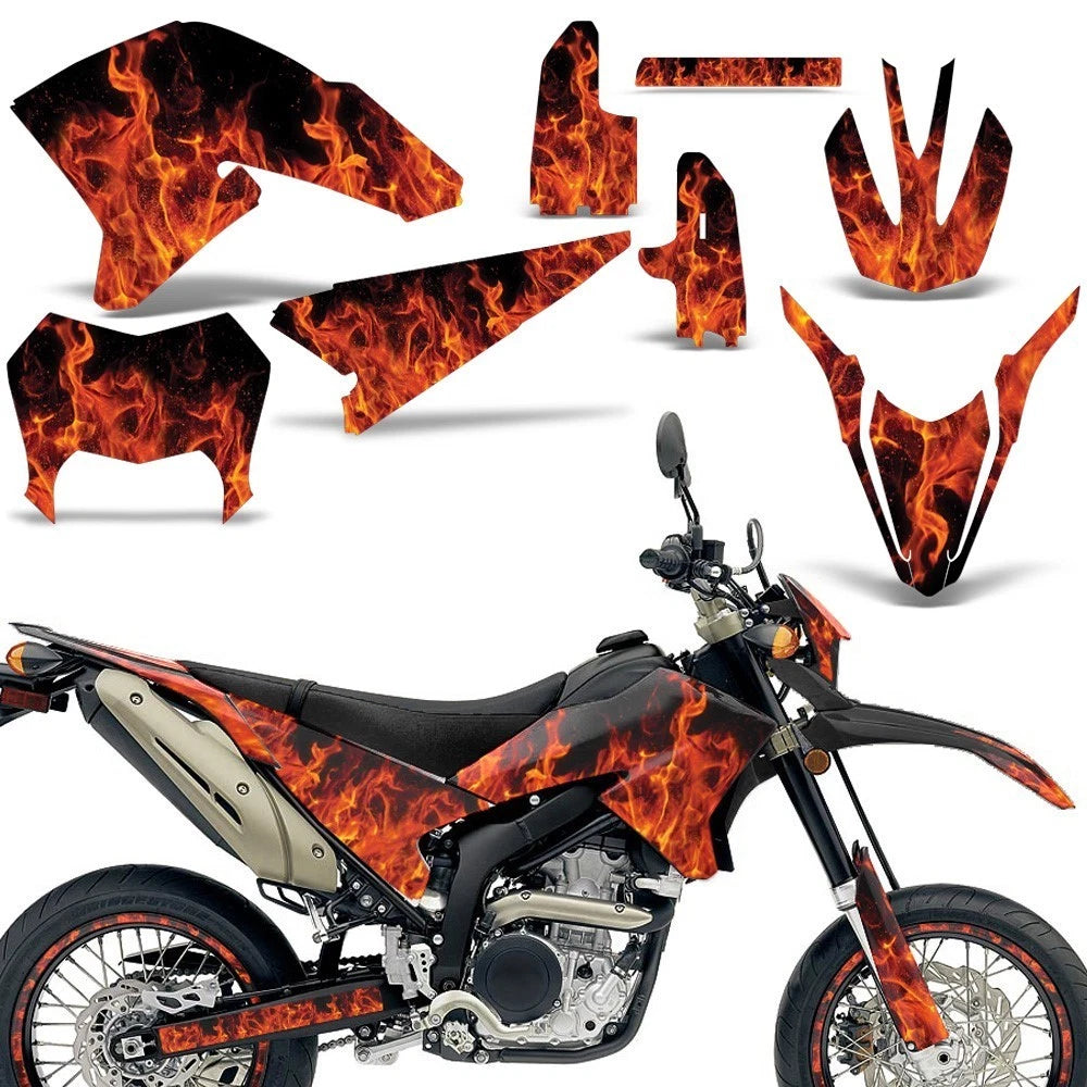 Graphic Stickers +NP/RIM Decals for Yamaha WR250 R/X (2007–2020)