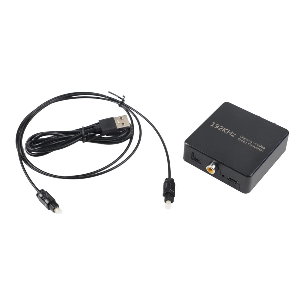 SPDIF to 3.5mm Audio Converter Adapter for Amplifiers Speakers HDTV