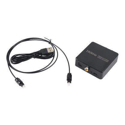 SPDIF to 3.5mm Audio Converter Adapter for Amplifiers Speakers HDTV