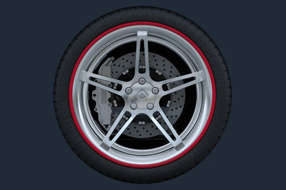 Set of 4 Rim Ringz 15" Race Red for (RR15RD)