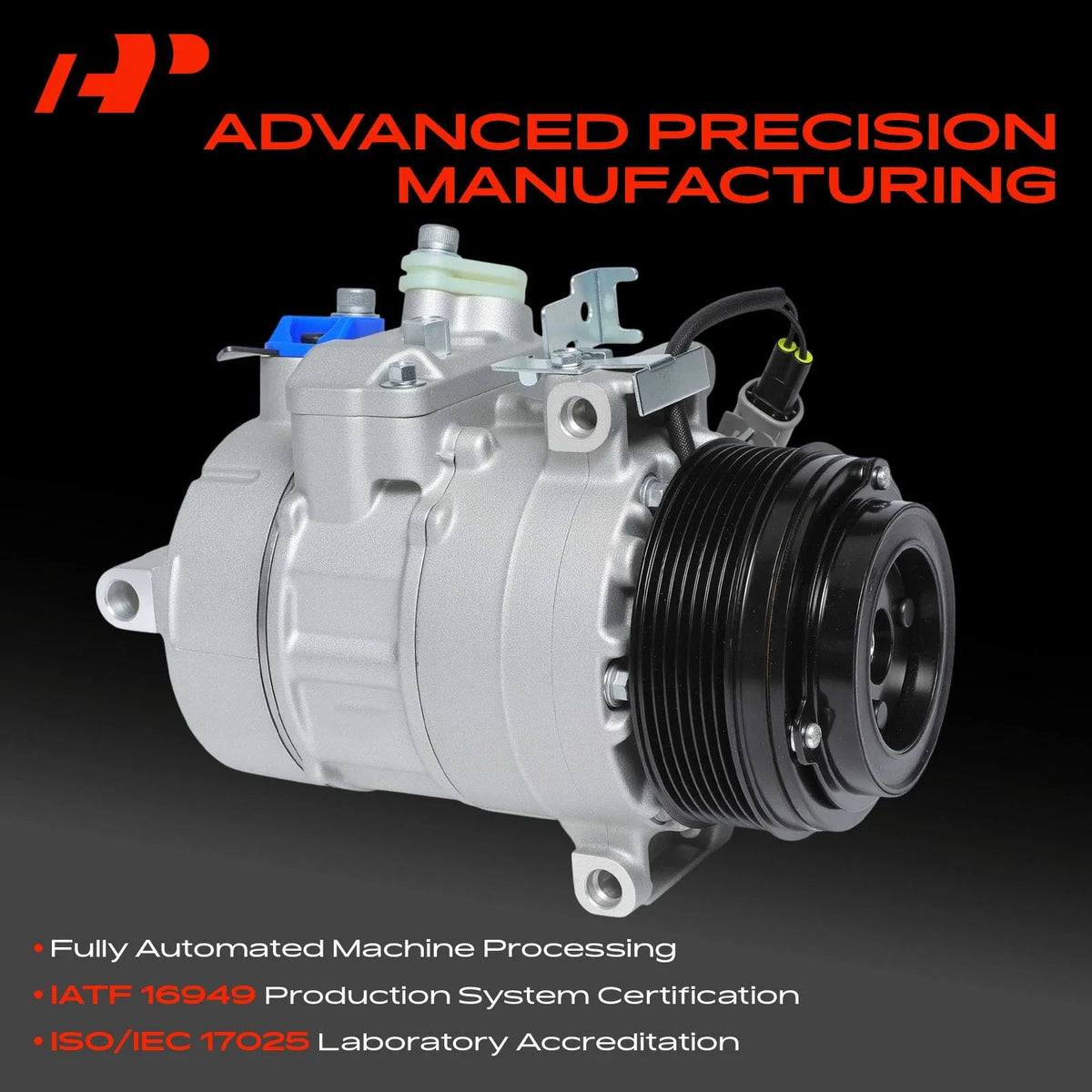 A/C Compressor with Clutch for Mercedes ML350, GL350 (2012–2014)