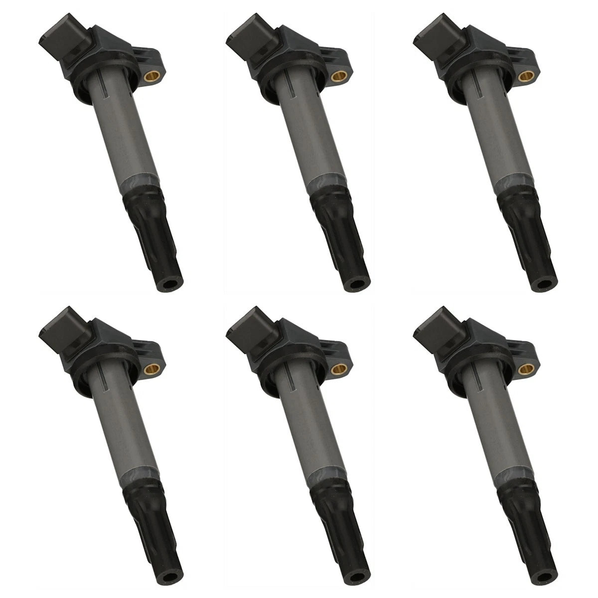 Set of 6 Ignition Coils for Toyota 4Runner Lexus GX460 (REPL504609, 5052)