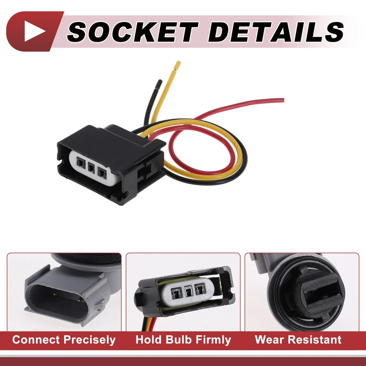 Turn Signal Light Bulb Socket Wiring for Ford Escape (2013–2016) No. 5T2Z13411A