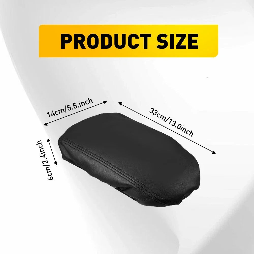 Soft Leather Center Console Armrest Cover for Kia Optima (2016–2020)
