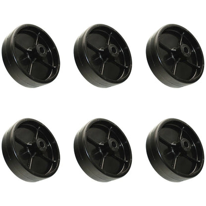 6X Deck Wheels for MTD Replaces 41434