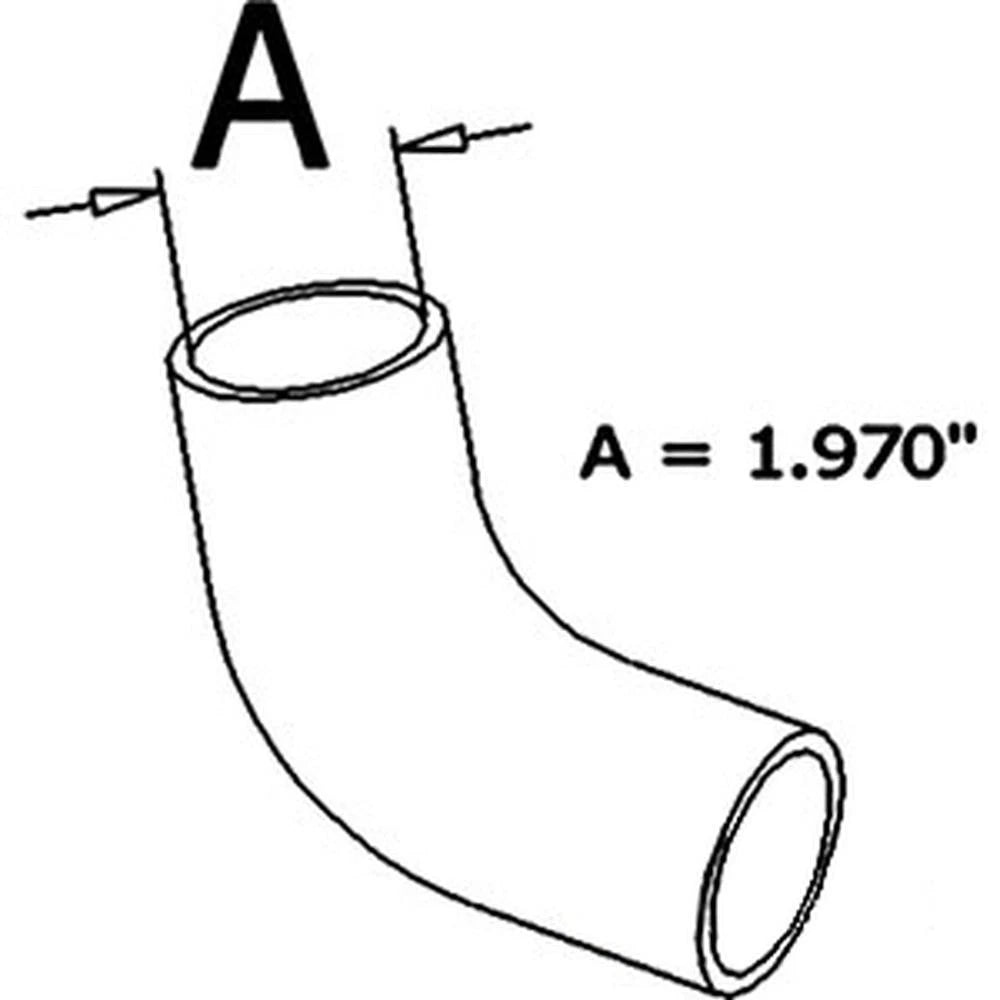 Lower Radiator Hose for Ford New Holland 6810 7610 7810 7810S