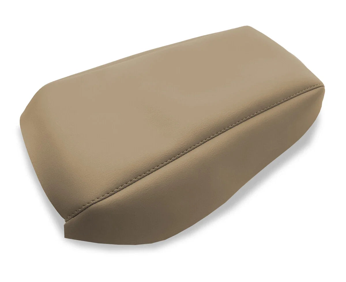 Center Console Lid Armrest Cover for Honda Accord (2018–2020) Beige PVC Leather