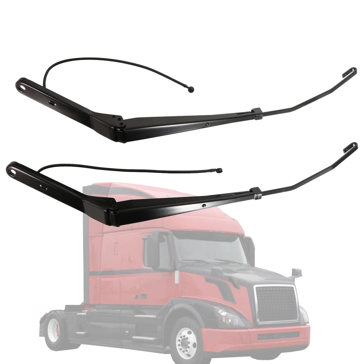 2X Front Windshield Wiper Arms for Volvo VNL