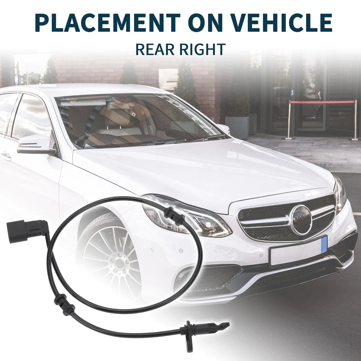 Rear Right ABS Wheel Speed Sensor for Mercedes-Benz GLC300 (2016–2022) No.A2539052400