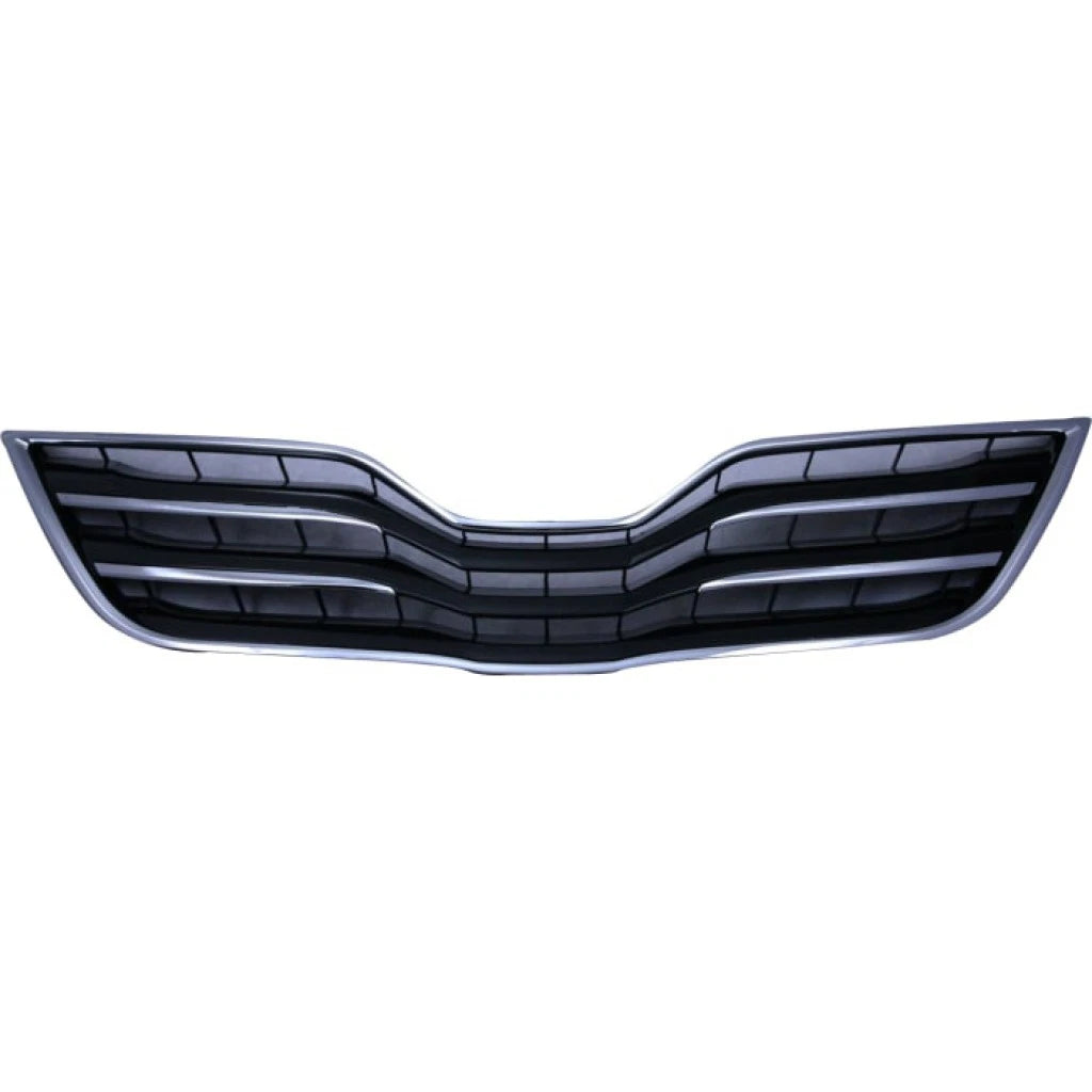 Grille for Toyota Camry (2010–2011) Chrome Shell/Painted Black Insert TO1200325, CLX-M0-USA-REPT070112-CL360A70