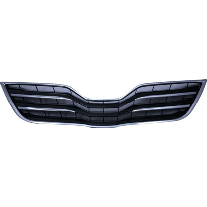 Grille for Toyota Camry (2010–2011) Chrome Shell/Painted Black Insert TO1200325, CLX-M0-USA-REPT070112-CL360A70