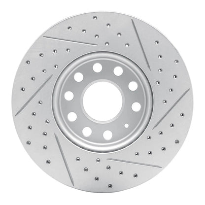 Front Brake Rotor for Audi A3 (2020) - Coated, Drilled & Slotted, ALX-PAU-DF-830-74028L-CLA3