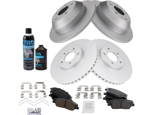 Brake Pad and Rotor Kit for Hyundai Santa Fe (2017–2018) 54691PTQR