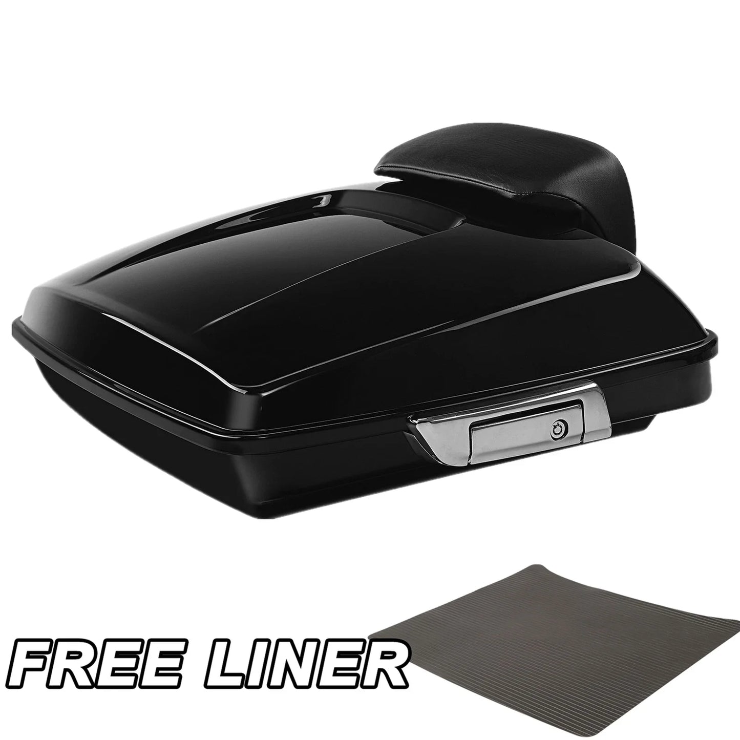 5.5'' Razor Trunk Pad & Mount Rack for Harley Touring Glide (1997–2008)