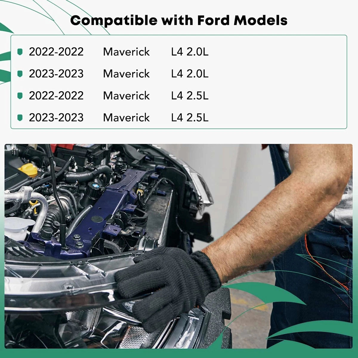 Radiator Support for Ford Maverick (2022–2023) 18046242, NZ6Z8B455A