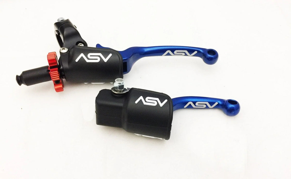 ASV F3 Front Brake Clutch Perch Levers Set for Kawasaki KX450F KX250F KLX (2006–2023)