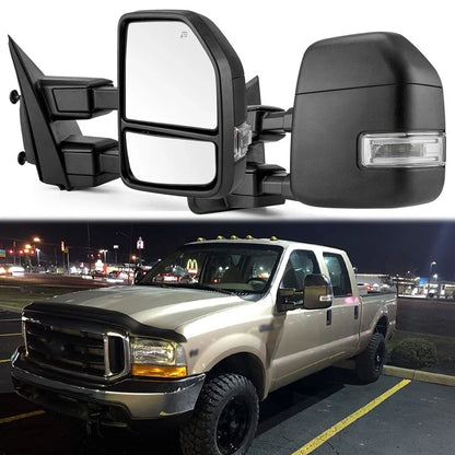 Towing Mirrors for Ford F250 F350 Super Duty (2017–2019)
