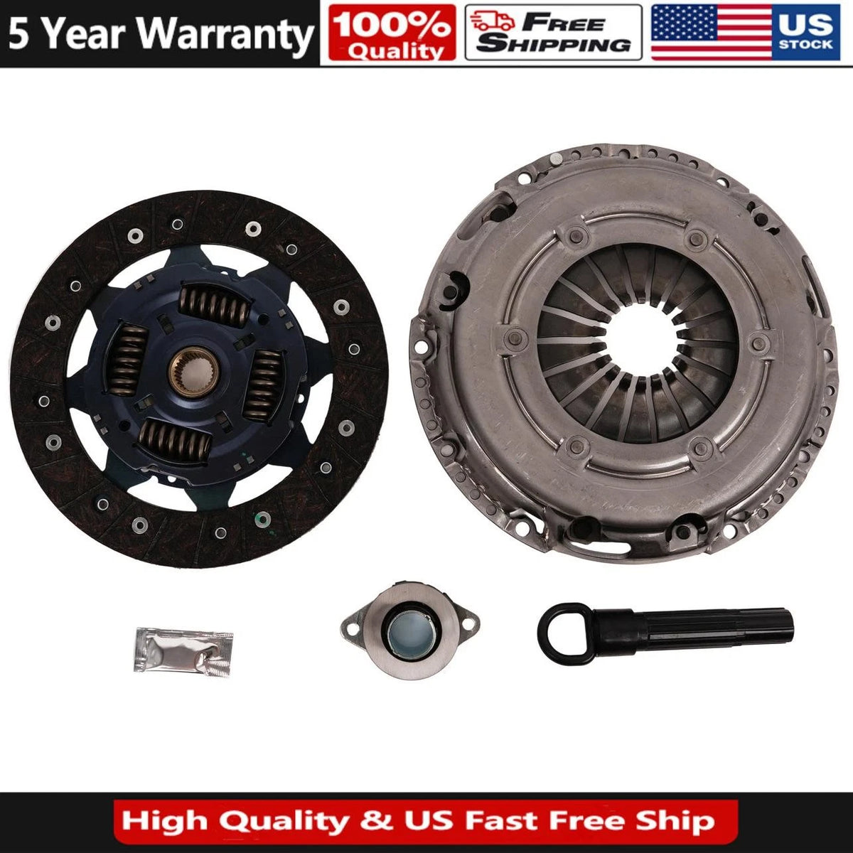Clutch Kit for Volkswagen Jetta (2011–2015) K70640-01, 17-070, 17-082