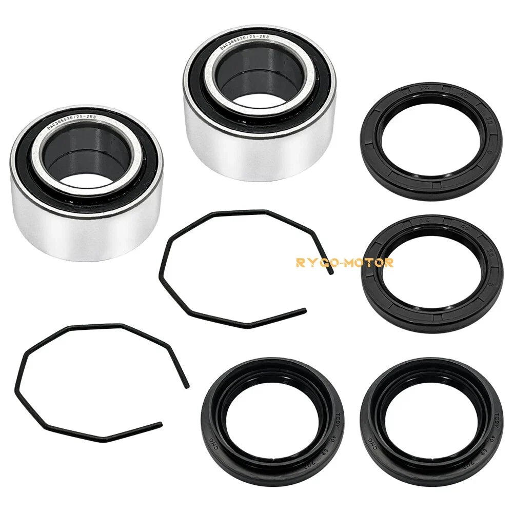 Front Wheel Hub Bearings Seal Kit for Arctic Cat ATV 375 400 500 600 (2000–2023)