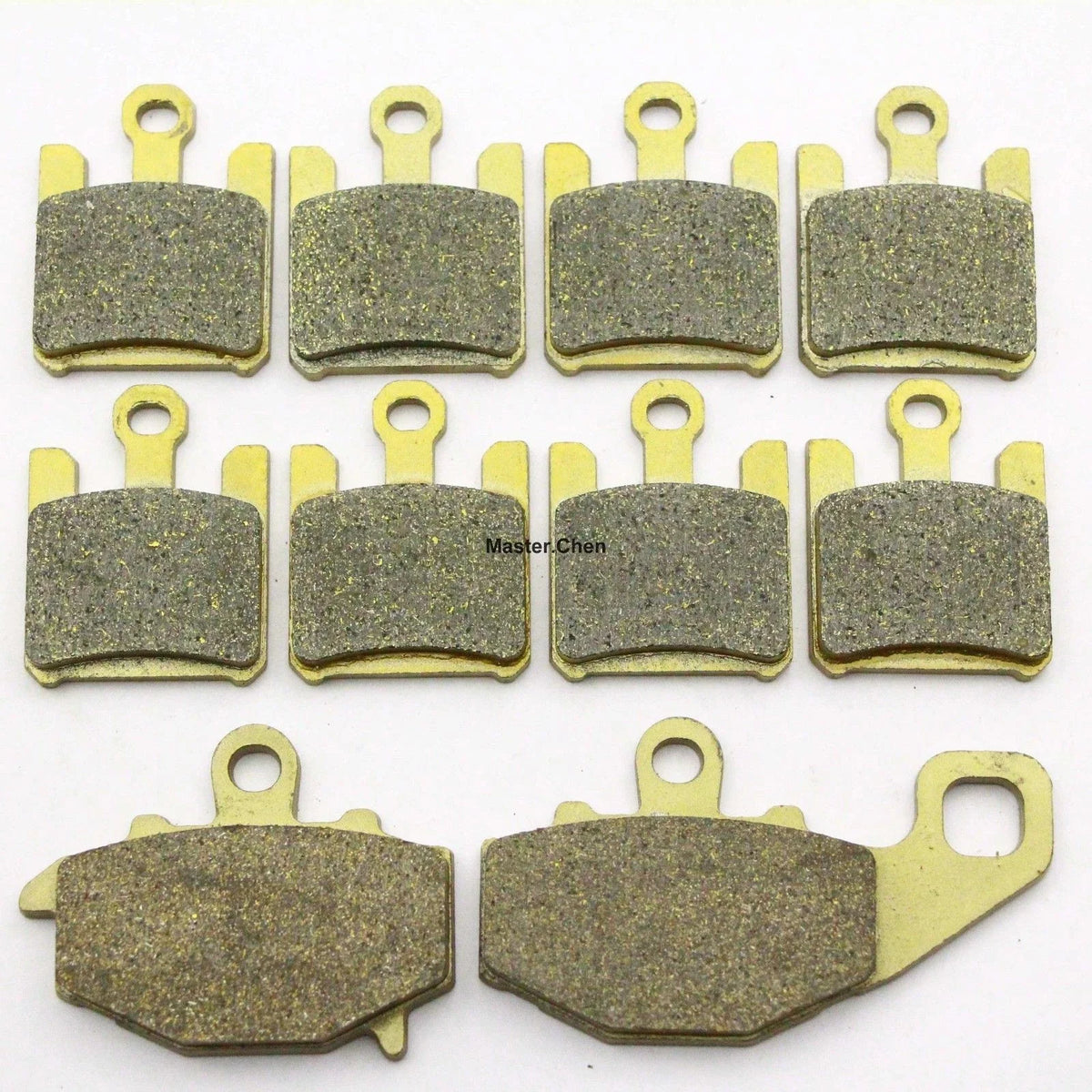 Set of 4 Brake Pads for Kawasaki ZX6R ZX636 (2003–2006)