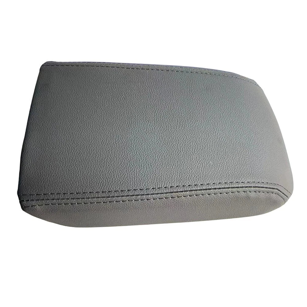 Black Leather Center Console Armrest Cover for Golf 7 (2013–2020)