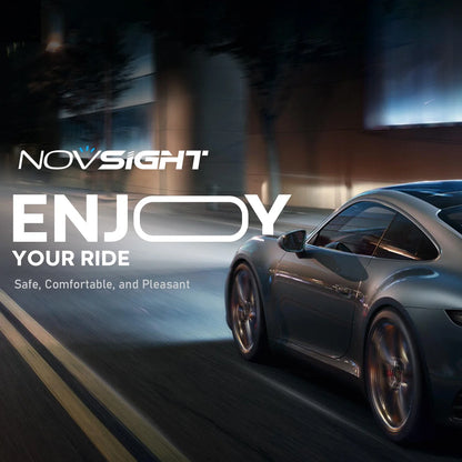 2X H7 LED Headlight Bulbs for Novsight (30000lm, 6500K)