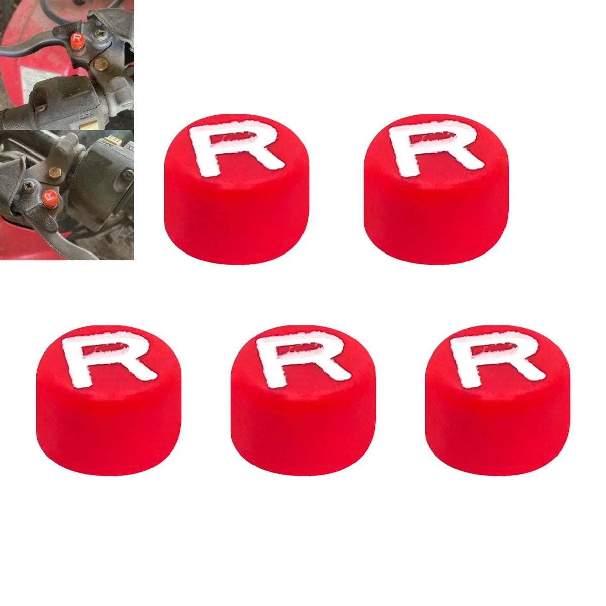 10x Reverse Cap Buttons for Honda Foreman 400 450 500 Rancher 350 420 Recon 250