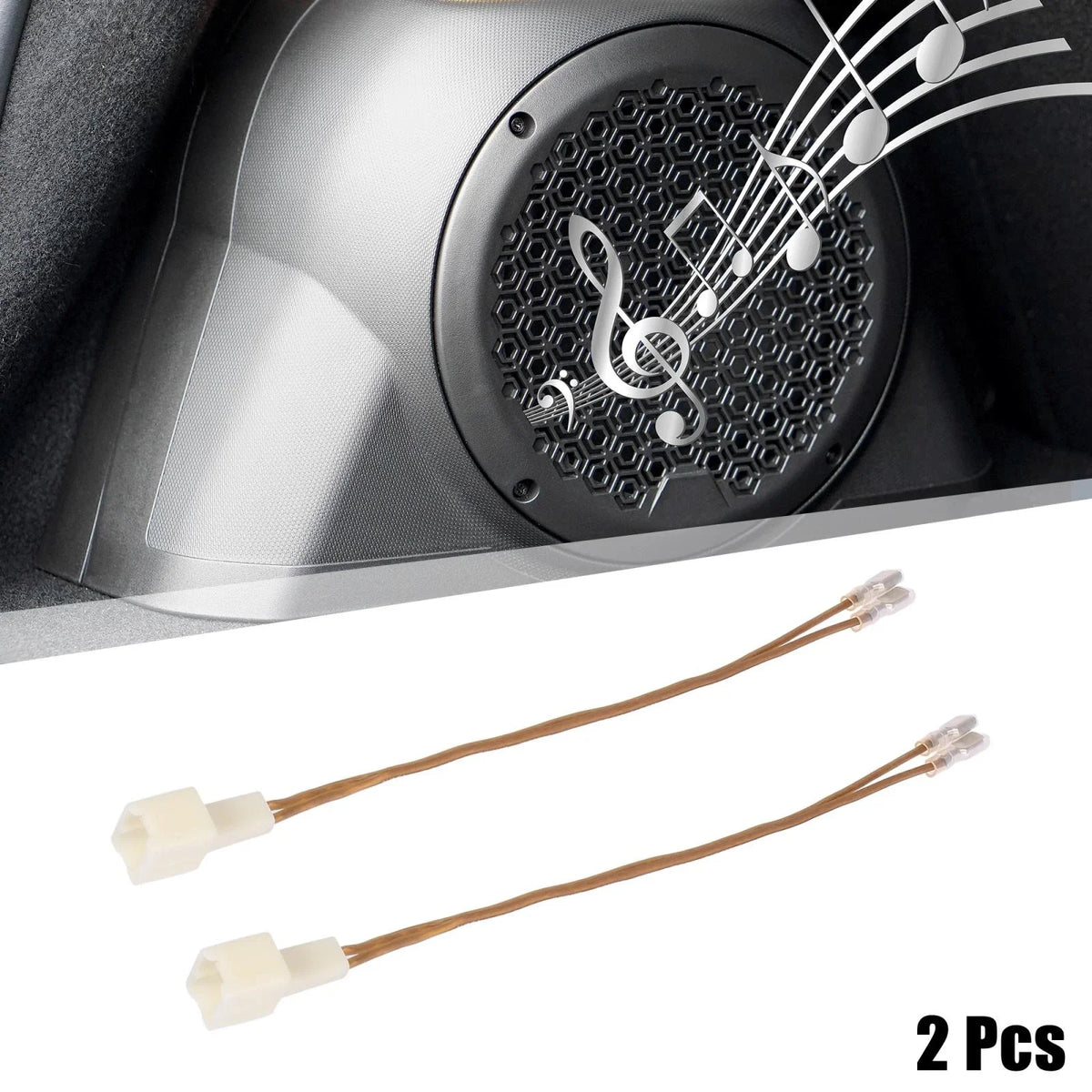 2X Car Speaker Connector Wire Harness Plug for Nissan Infiniti 