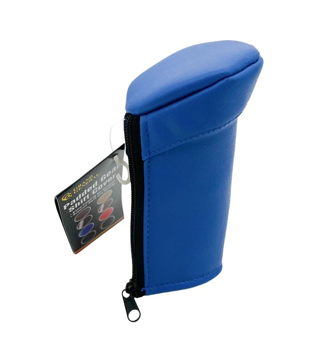 Gear Shift Knob Cover Solid Matte Blue for Freightliner Cascadia (2018–2024)