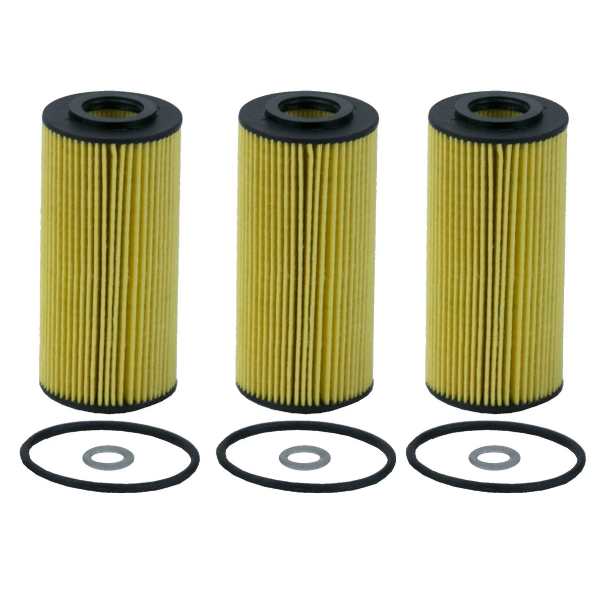 Set of 3 Engine Oil Filters for Genesis G70 G80 G90 Kia Stinger K900