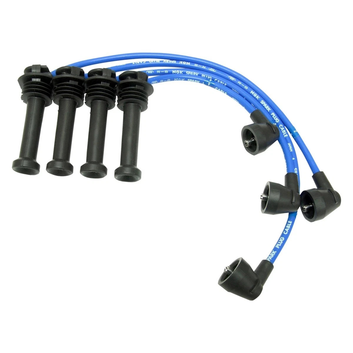 Set of 4 NGK Spark Plug Wires for Ford Escort Mercury Cougar (1995–2003)