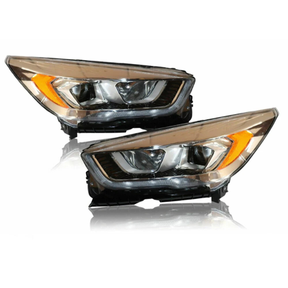 Set of 2 Halogen Headlights for Ford Escape (2017–2019) GJ5Z13008N