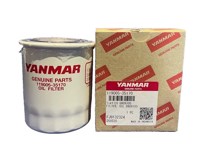 Yanmar OE Oil Filter for 4LH Marine Engines (119005-35170)